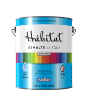 'Hábitat Esmalte Brillante al Agua'